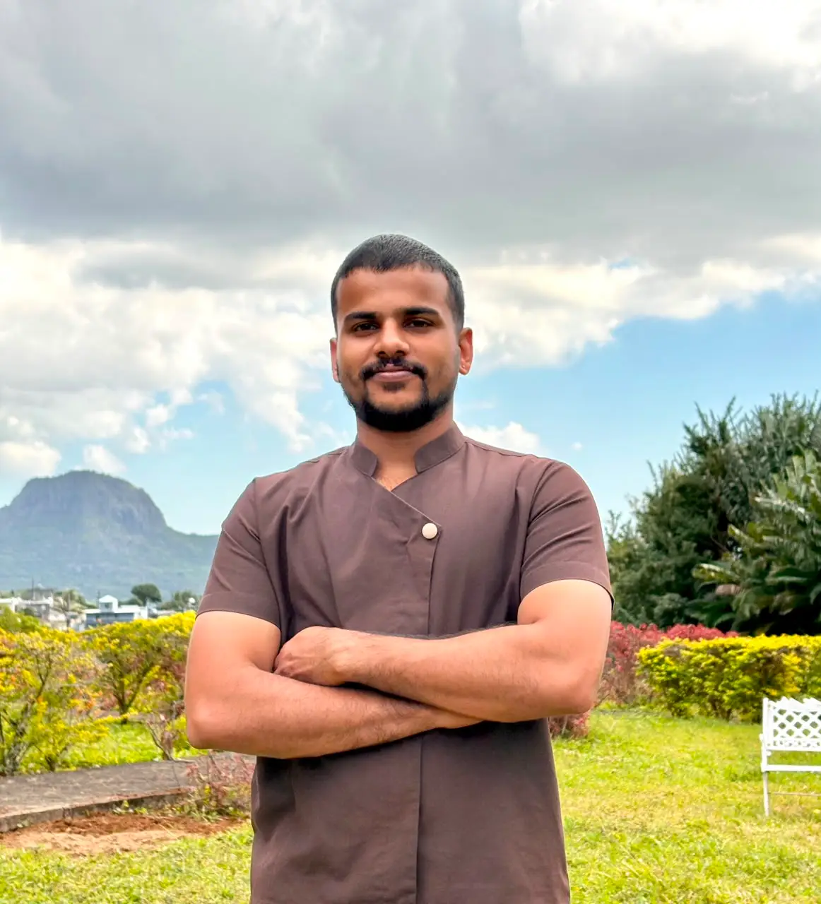 Arun, Ayurvedic therapist and fitness coach at Olive Creek Wellness