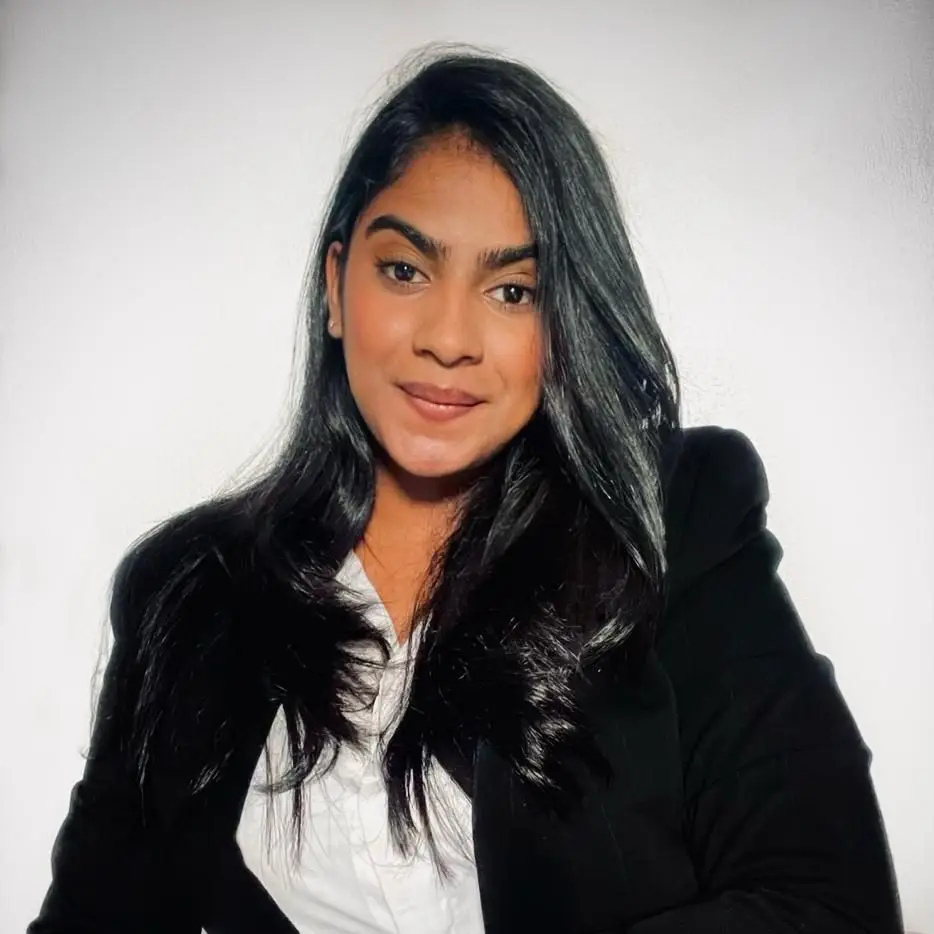 Ruchi, client relations manager and psychological counsellor at Olive Creek Wellness